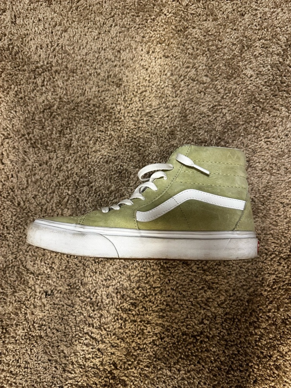 Vans Olive Green High-Top Skate Sneaker